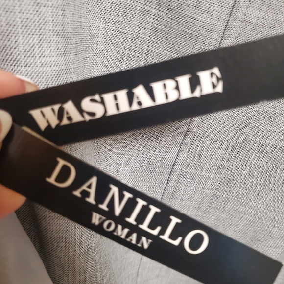 NWT Danillo Suit Jacket Blazer with Belt Luxury Plus 24W Washable! - Picture 13 of 16